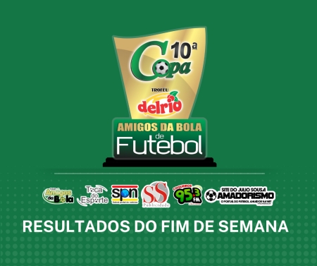 TROFÉU GUARANÁ DELRIO: Resultados dos jogos deste fim de semana (11/02 - 12/02)