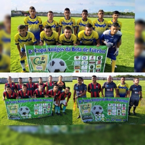 TROFÉU CAMILO MOTOS: Primeiro jogo da semifinal da 8ª Copa Amigos da Bola de Futebol tem goleada