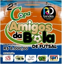 2ª Copa Amigos da Bola de Futsal - Troféu RD Brindes|  Resultados da rodada