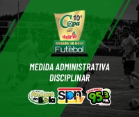 Medida administrativa disciplinar n°02/23 da 10ª Copa Amigos da Bola de Futebol - troféu Guaraná Delrio