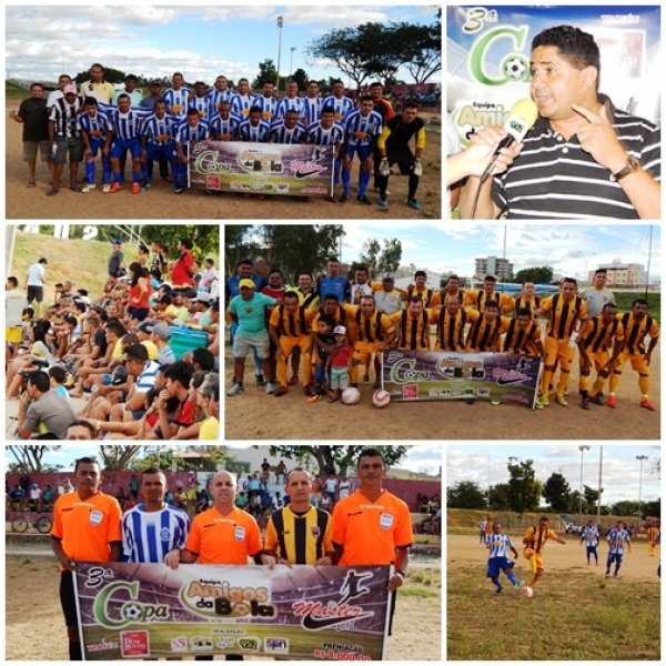 TROFÉU VINHO DOM BENTO: Expectativa vence Sobral City na estreia da 3ª Copa Amigos da Bola de Futebol Master