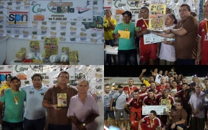 TROFÉU ZÉ DIOMAR AUTO VIDROS: Sobral City é campeão da 2ª Copa Amigos da Bola de Futebol Master