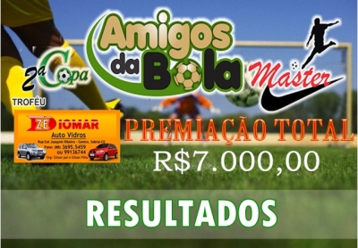 Confira os resultados dos jogos de ida da fase semifinal da 2ª Copa Amigos da Bola de Futebol Master