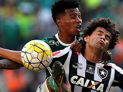 Dudu decide contra o Botafogo, e Palmeiras fica a um empate do título